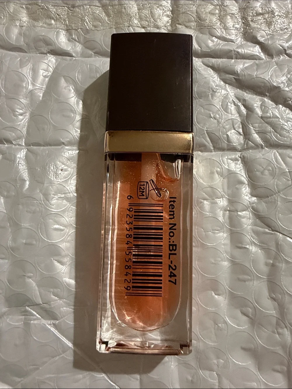 Hello Kitty Shimmery Peach Lip Gloss -